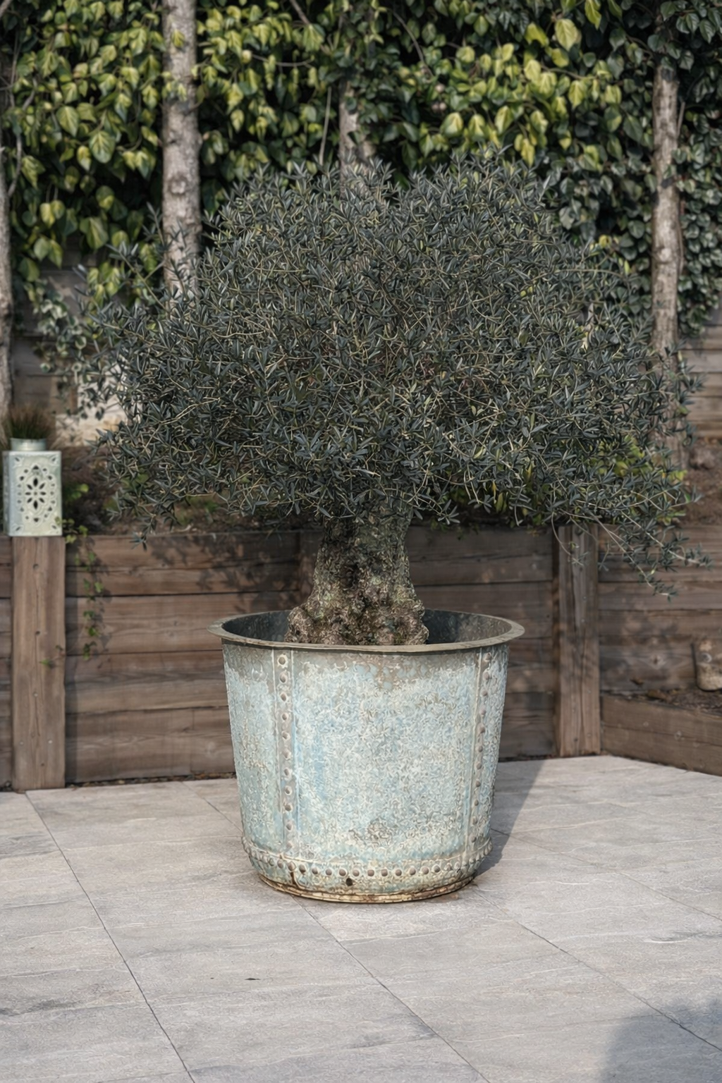 The Riveted Garden Planter