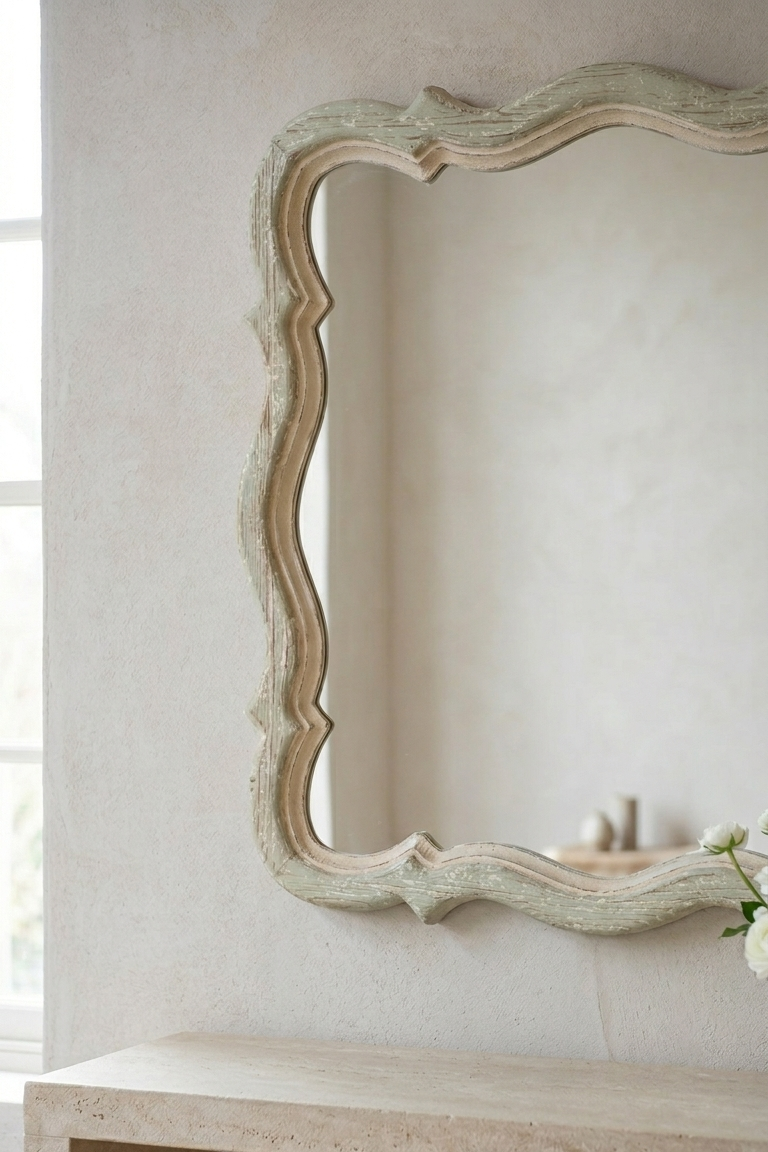 Marais Scalloped Mirror