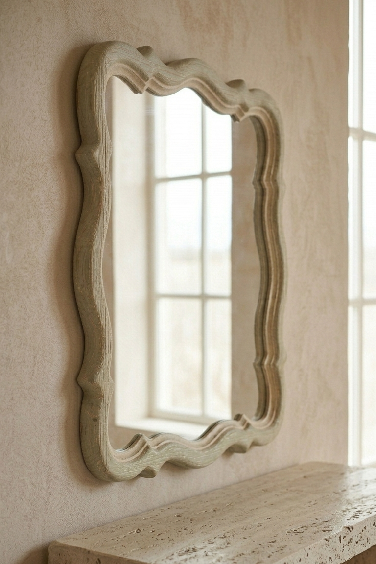 Marais Scalloped Mirror