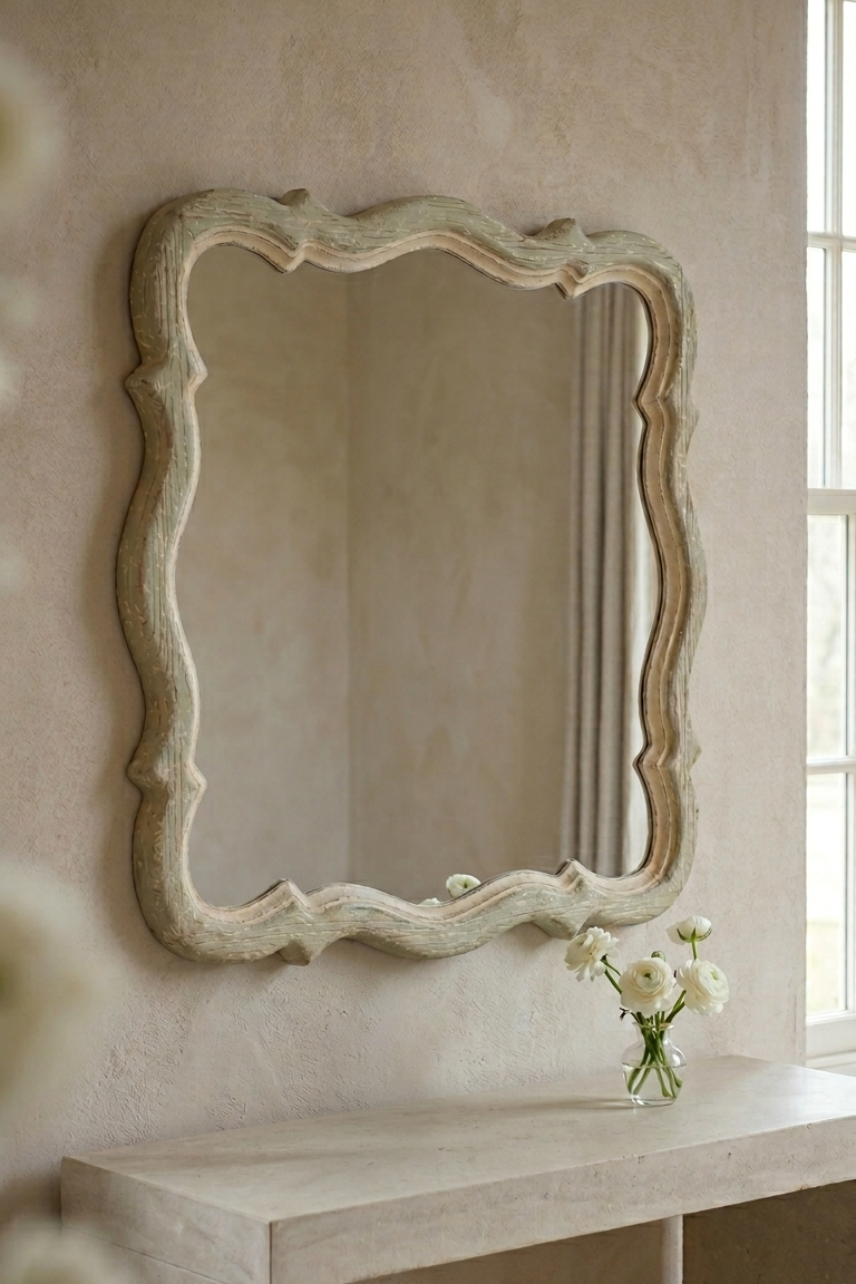 Marais Scalloped Mirror