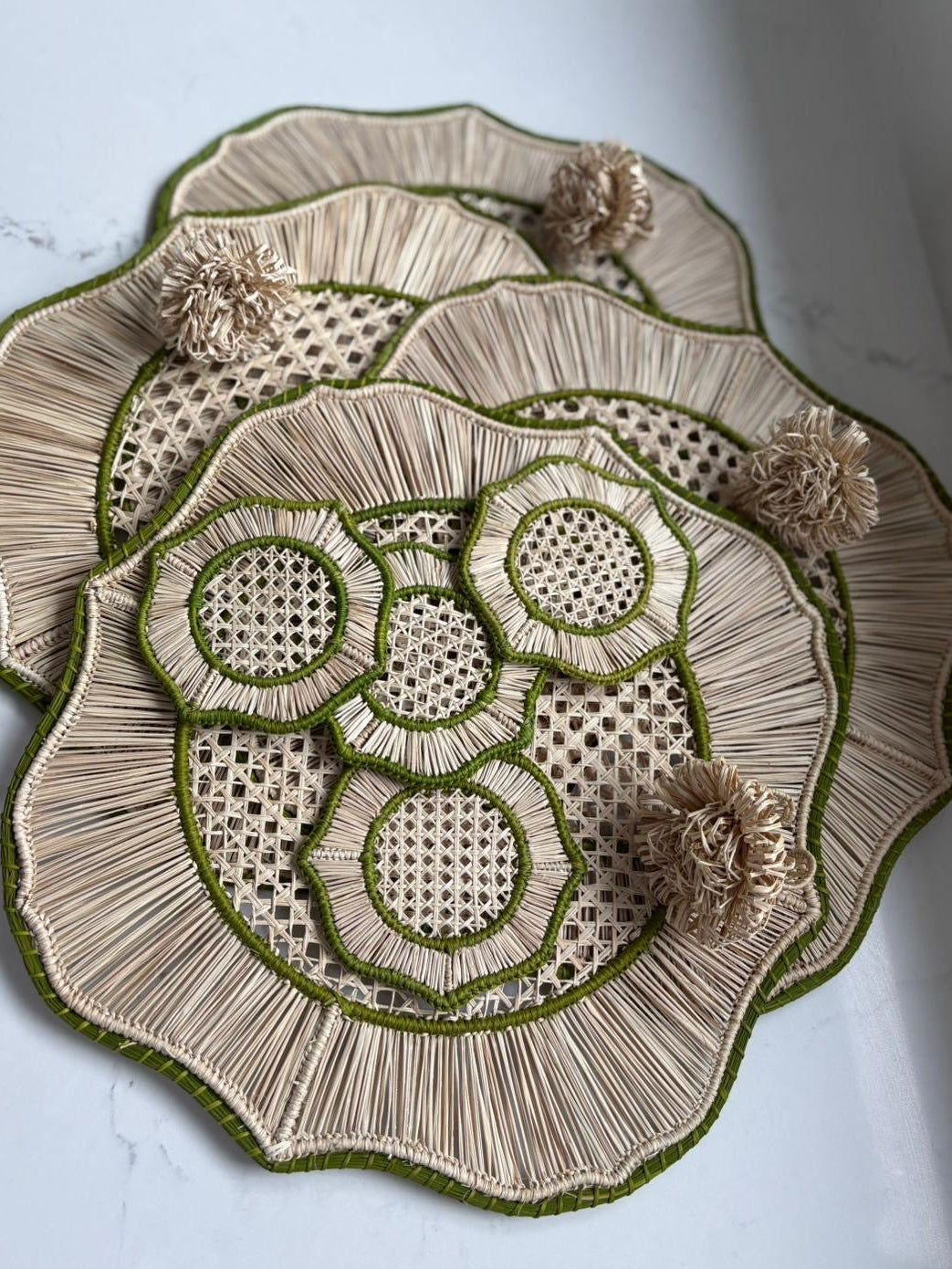 Cordillera Scalloped Coaster - Sets