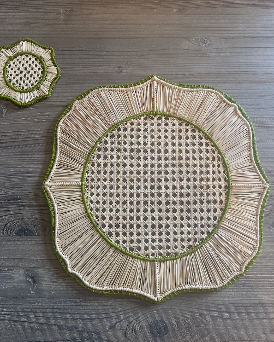 Cordillera Scalloped Placemat - Sets